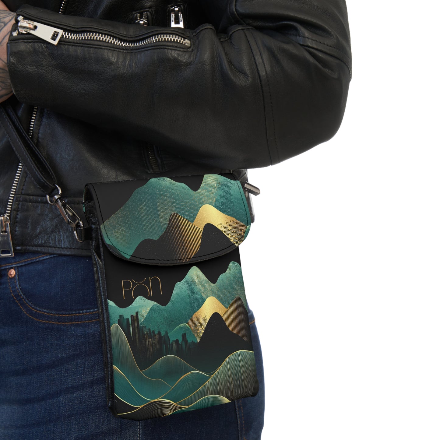 arabian nights No2 crossbody bag /wristlet