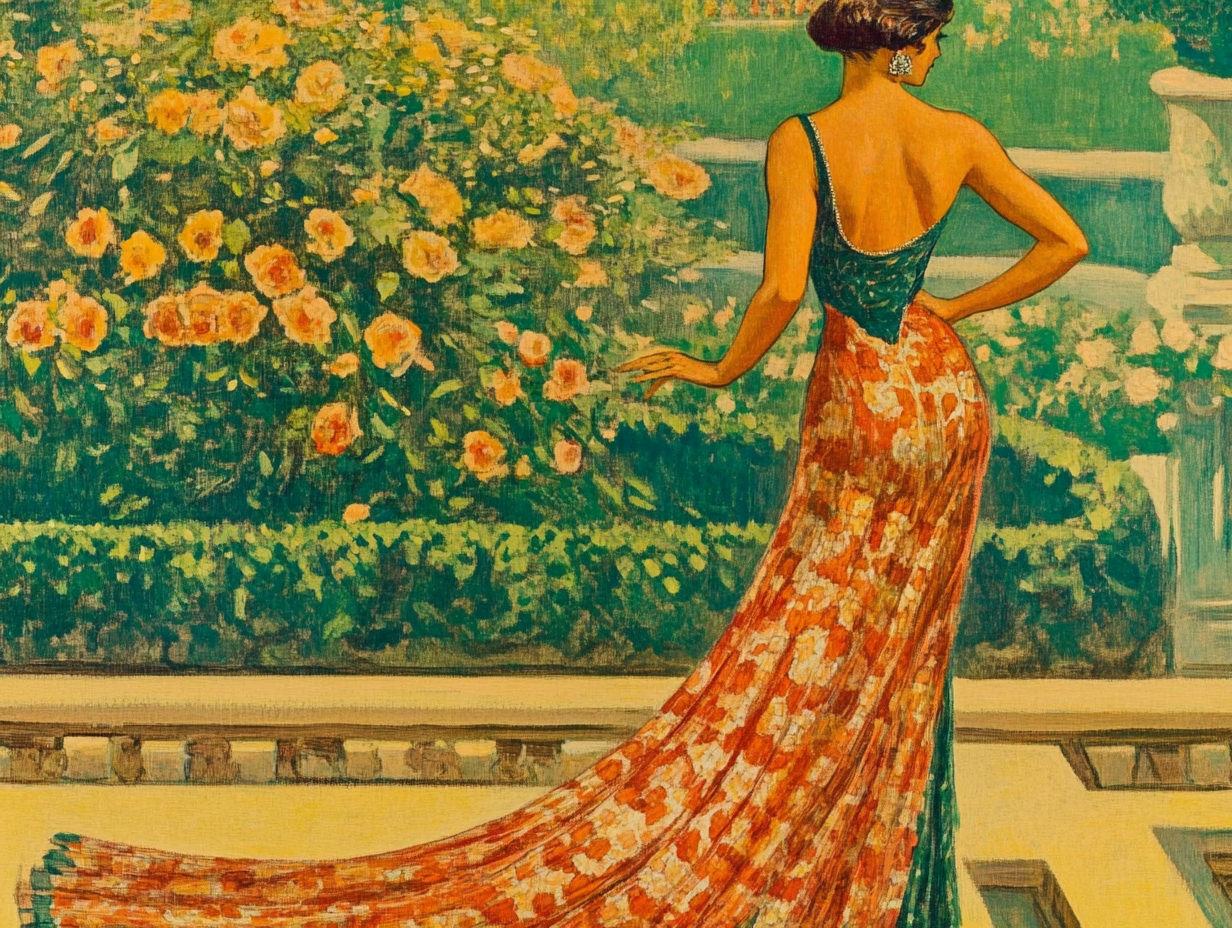 1920s flapper design