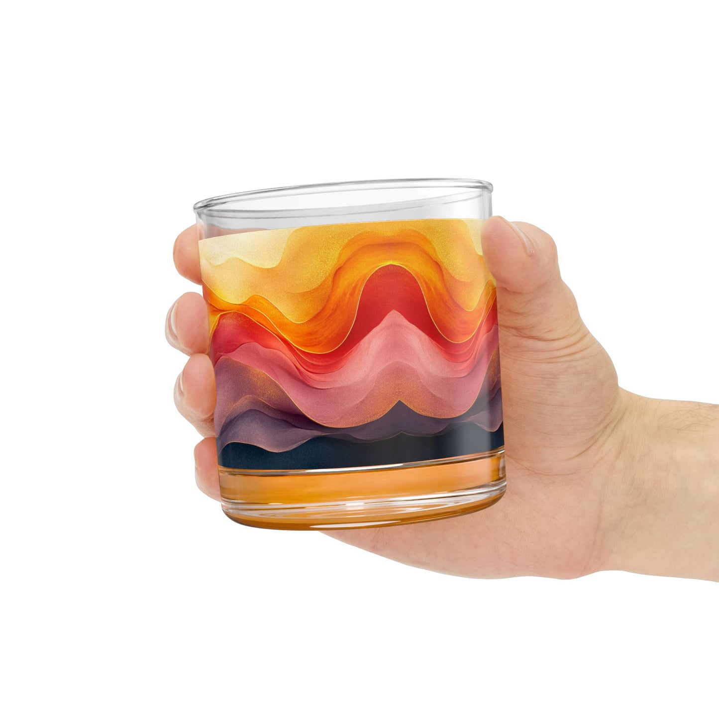 Ombre Dunes Beverage Glasses  - 10oz Set of 6