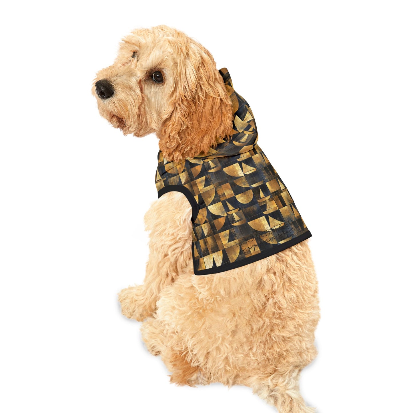 pet hoodie - glam sailboat | nautical | thelasophile collection