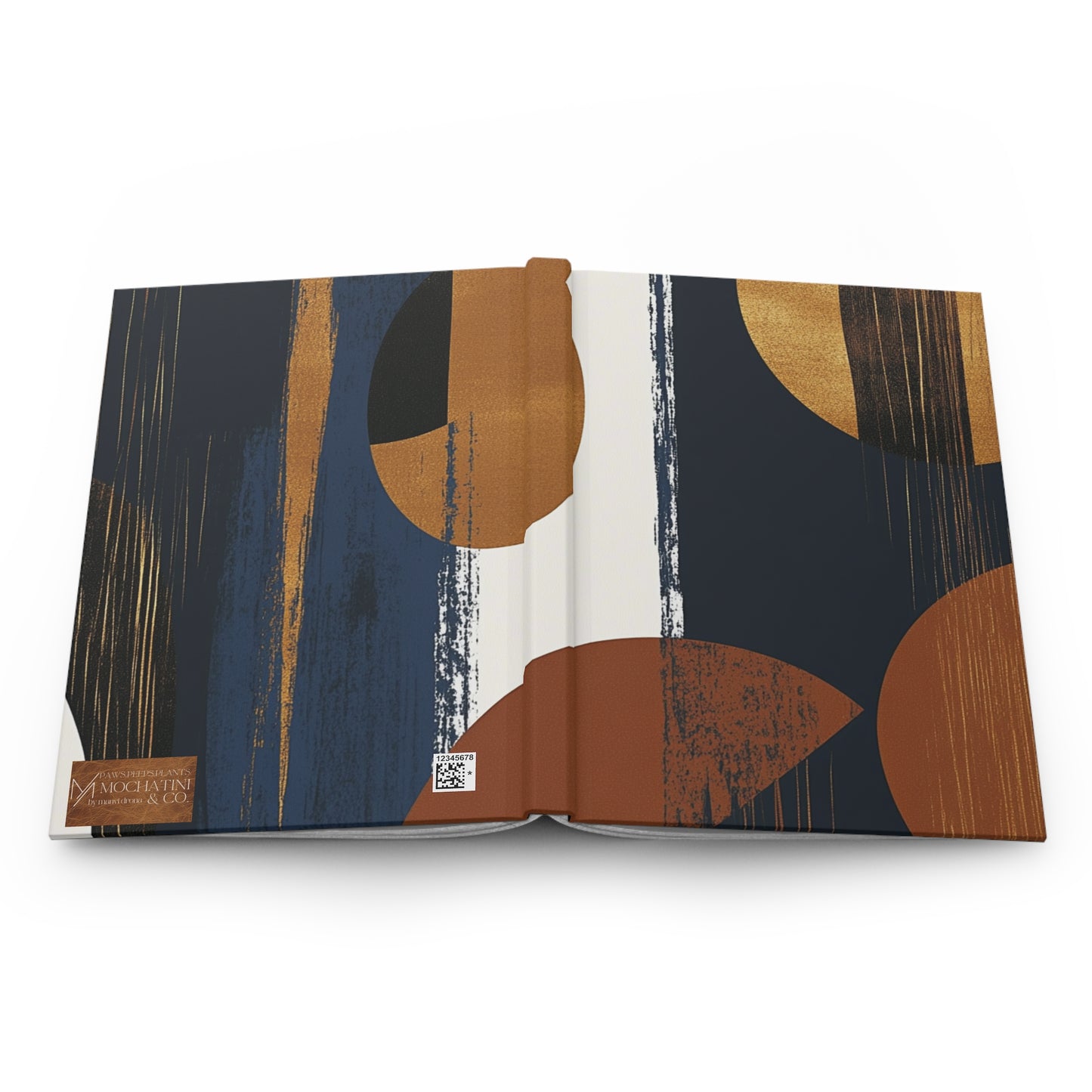 'elements' original artwork hardcover journal with free optional personalization