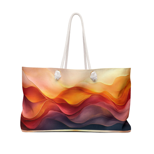 Vibrant Abstract Weekender Bag