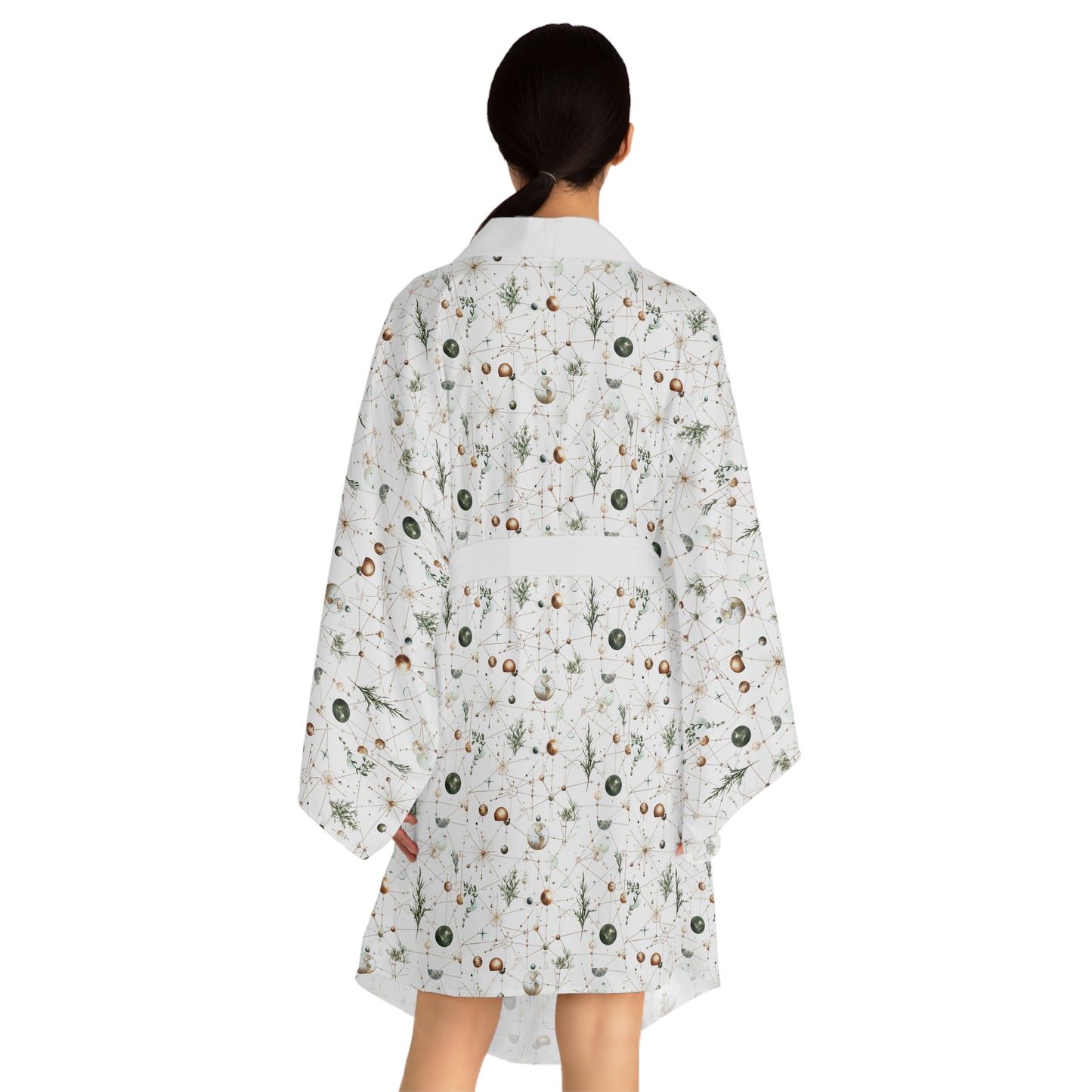 long sleeve kimono robe