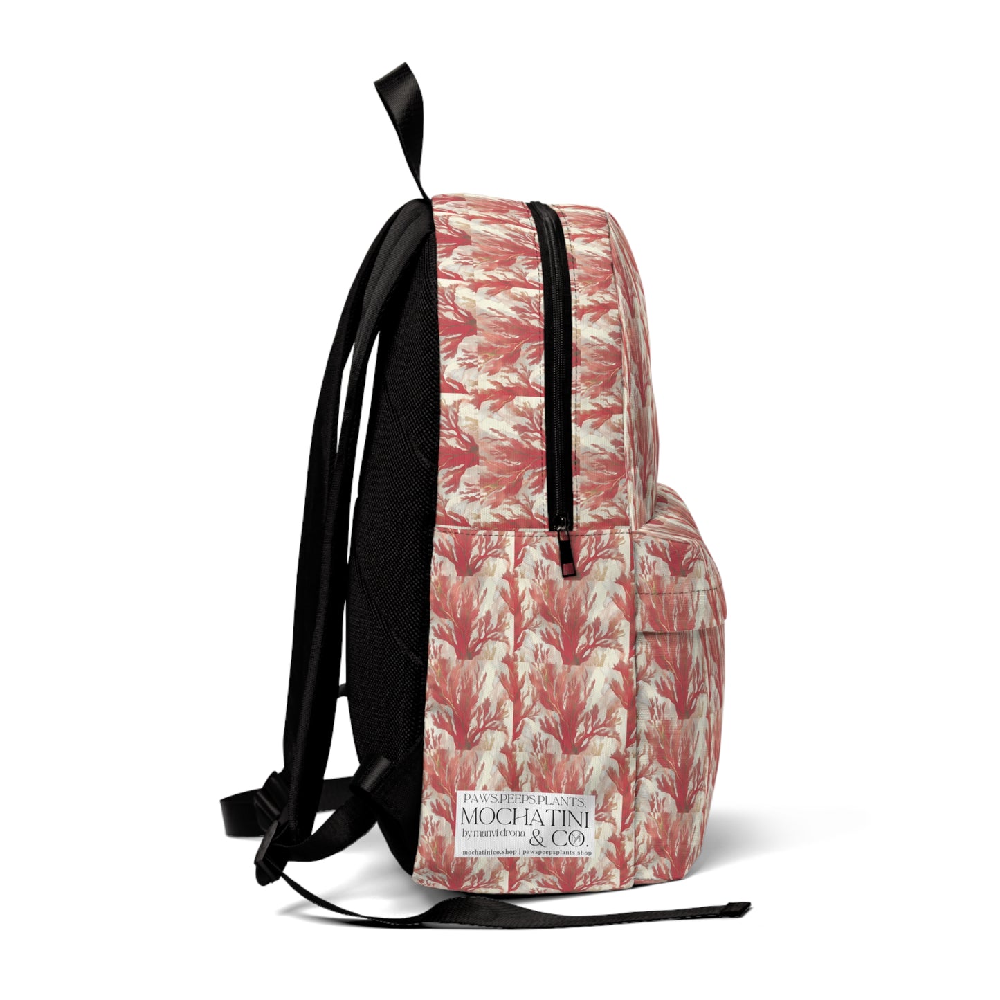 coral backpack