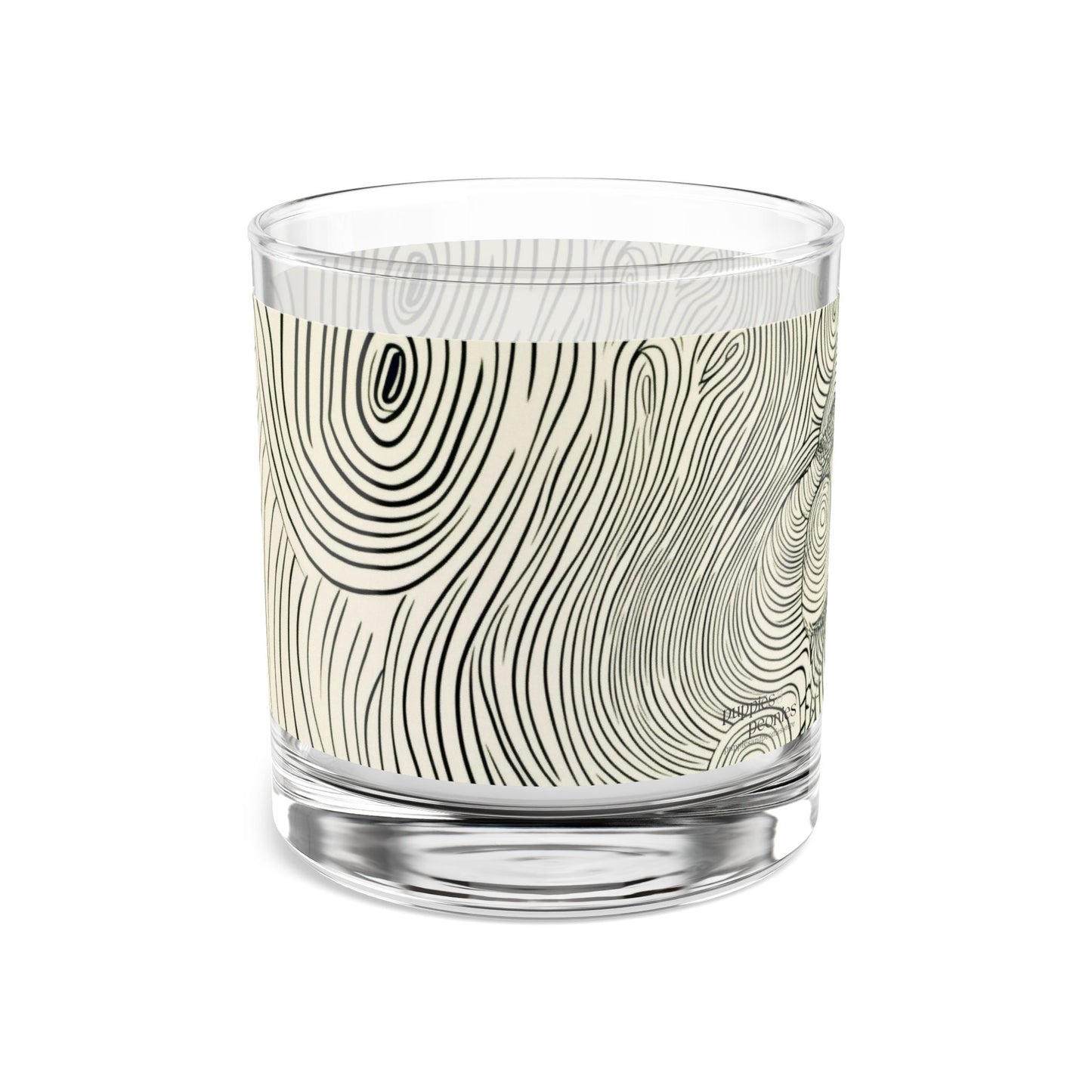 Swirls Beverage Glasses - 10oz Set of 4