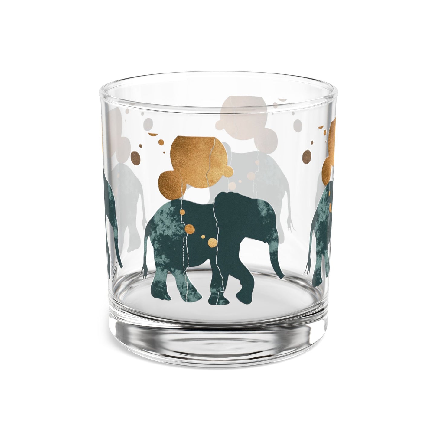 lucy elephant "haati" beverage glasses - 10oz Set of 4