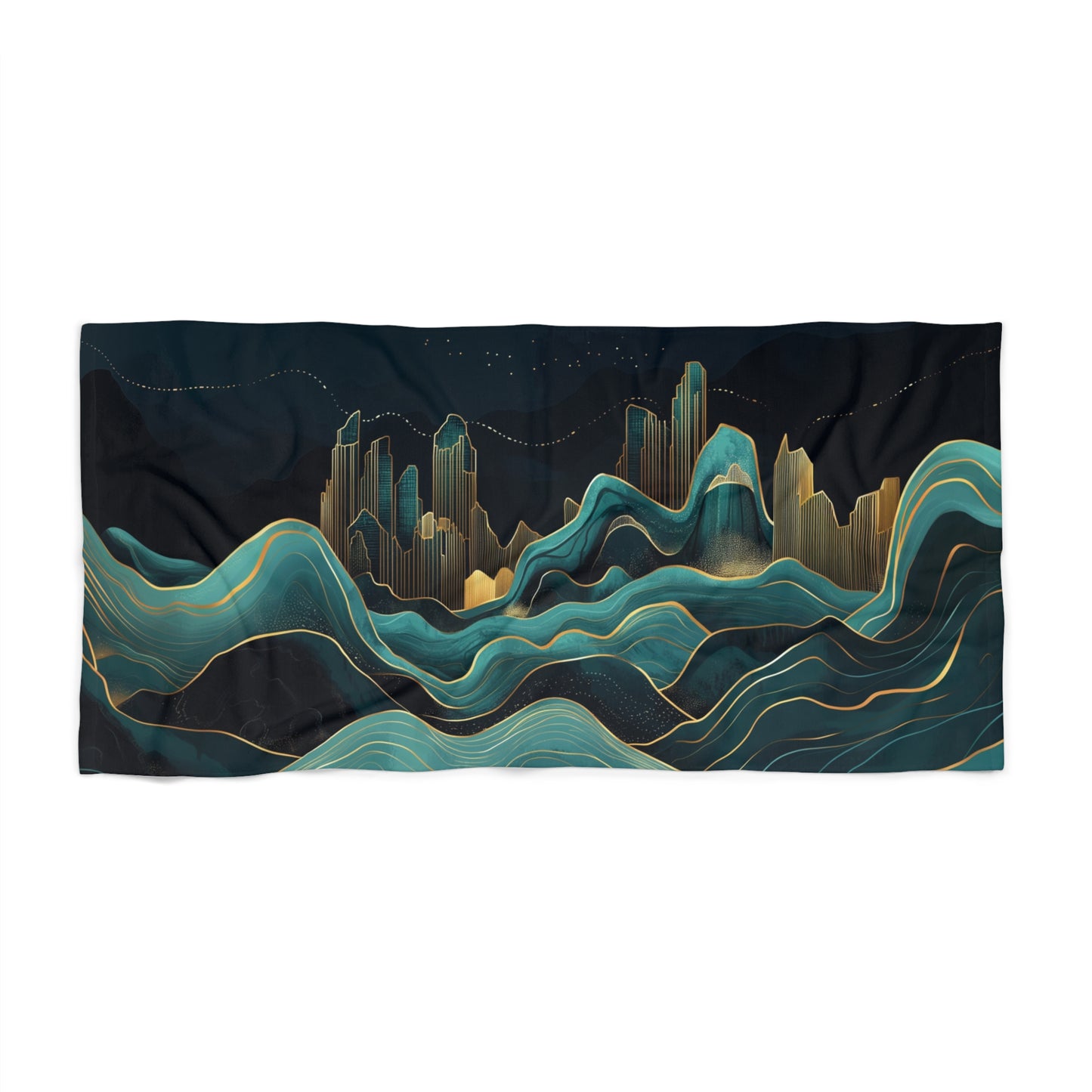 dunes | arabian nights  beach towel