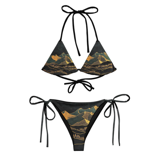oman arabian nights string bikini set