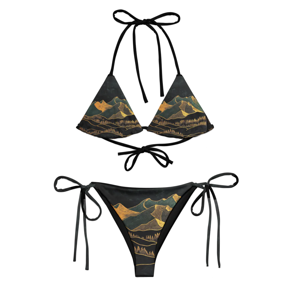 oman arabian nights string bikini set
